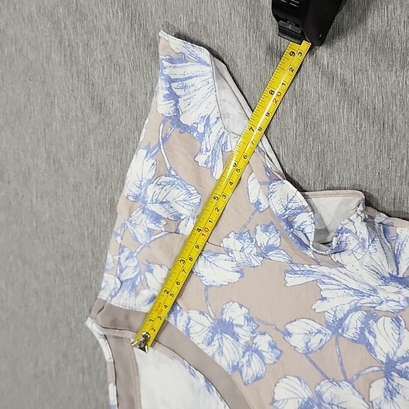 Women Banana Republic #flower shirt M - Picture 4 of 8